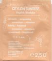 Ceylon Sunrise English Breakfast, 85x75, bs ℮ 2,5 G