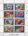 Butterflies and Moths 1992 mini sheet