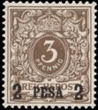 overprint on Reichpost