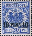 overprint on Reichpost