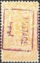 Revenue Stamps Handstamp Overprinted “POSTAGE” in Violet