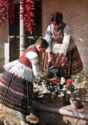 Traditional costumes from Sióagárd, Southern Hungary