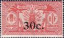 As No. 48 with Imprint of the New Value (French) - New HEBRI