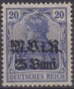 M.V.i.R. overprint on "Germania"