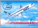 LOT (Polish National Airlines), 75th Anniv.