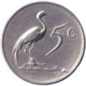 5 Cents (Afrikaans Legend - SUID-AFRIKA)