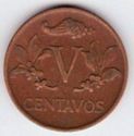 5 Centavos ("V")