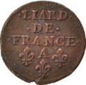 1 Liard (Louis XIV - A - Paris)