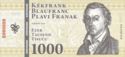 1,000 Kékfrank