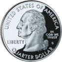 25 Cents / Quarter (Alabama - Silver edition)