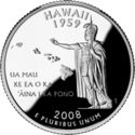 25 Cents / Quarter (Hawaii - Silver edition)