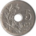 5 Centimes (Flemish legend - without star)