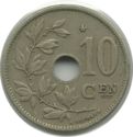 10 Centimes (Flemish legend - with star)