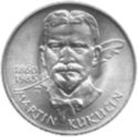 100 Korun (125th Birth anniversy of writer Martin Kukučín)
