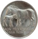 50 Korun (Przewalski Horses)