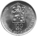 100 Korun (225th Anniv. Mining Academy in Banska Stiavnica)