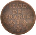 1 Liard (Louis XIV - I - Limoges)