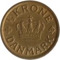 ½ Kroner (N. ♥ GJ.)