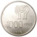 1,000 Pesos (11th FIFA World Cup - Argentina 1978)