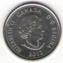 25 Cents (Heroes from the War of 1812 - Isaac Brock Coloured)