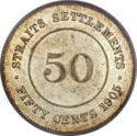 50 Cents (900/1000 silver)
