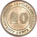 20 Cents (800/1000 silver)