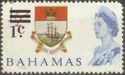 Bahamas Coat of Arms - Surcharged