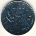100 Lire (God gives World to Mankind)