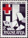 Charity stamp (Red Cross week)