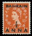 Queen Elizabeth II with black overprint