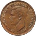 ½ Penny (George VI)