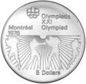 5 Dollars (XXI Summer Olympic Games 1976 Montreal - Boxing - Series VI)