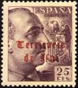 General Franco.Overprinted