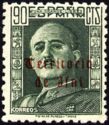 General Franco.Overprinted