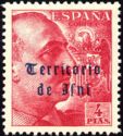 General Franco.Overprinted
