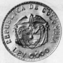 50 Centavos (Bolivar by Carmelo Fernández)