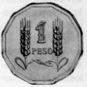 1 Peso (F.A.O. rejected issue)