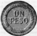 1 Peso (Bolivar in uniform)