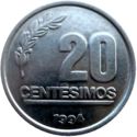 20 Centésimos
