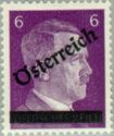 Overprint German stamp Hitler