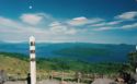 Landscape with Obelisk / Mountain peak sign