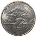 50 Cents / Half Dollar (Arkansas Centennial)