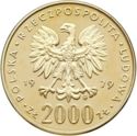 2,000 Złotych (astronomer Nicolaus Copernicus)