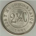 2½ Centavos