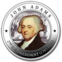 5 Dollars (2nd U.S. President John Adams 1797-1801)