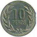 10 Pesos (Standard Copper-Nickel without White Metal)