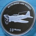 10 Francs (Mitsubishi A6M Reisen)