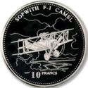 10 Francs (Sopwith F-1 Camel)