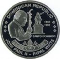 10 Francs (56th Papal Visit - Dominican Republic)