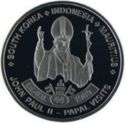 10 Francs (44th Papal Visit - S. Korea + Indonesia + Mauriti